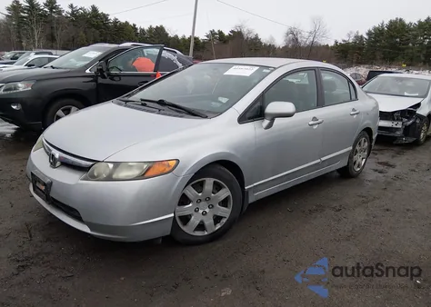 2008 Honda Civic Lx z USA, uszkodzony, nr VIN 2HGFA16518H314054
